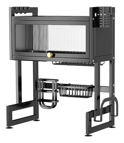 Organizador y Escurridor de platos inoxidable